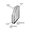 Стеклопакет однокамерный